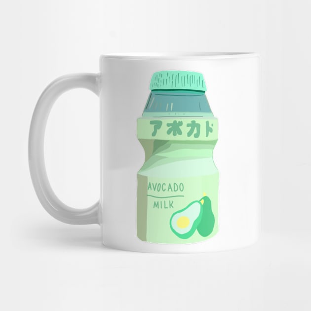 Avocado milk by Artofcuteness